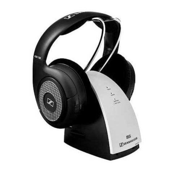 Sennheiser RS 130 Instrucciones Para El Uso