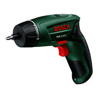 Bosch PSR 7,2 LI Manual Origina