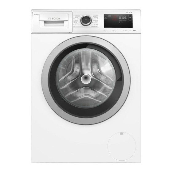 Bosch WAL28PH1ES Manual De Usuario E Instrucciones De Montaje