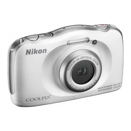 Nikon COOLPIX S33 Manual Del Usuario