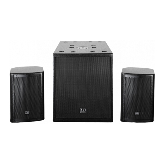 LD Systems LD DAVE G2 SERIE Manuales