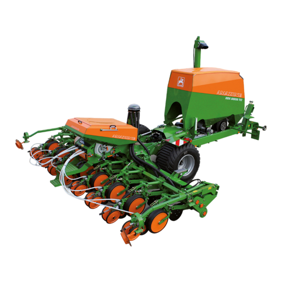 Amazone EDX 6000-TC Instrucciones De Servicio