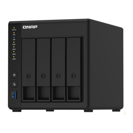 QNAP TS-451D2 Serie Guía De Usuario