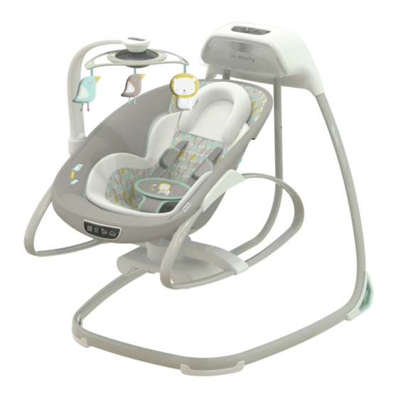 ingenuity SmartSize 2-in-1 Soothing Solution Manual Del Usuario