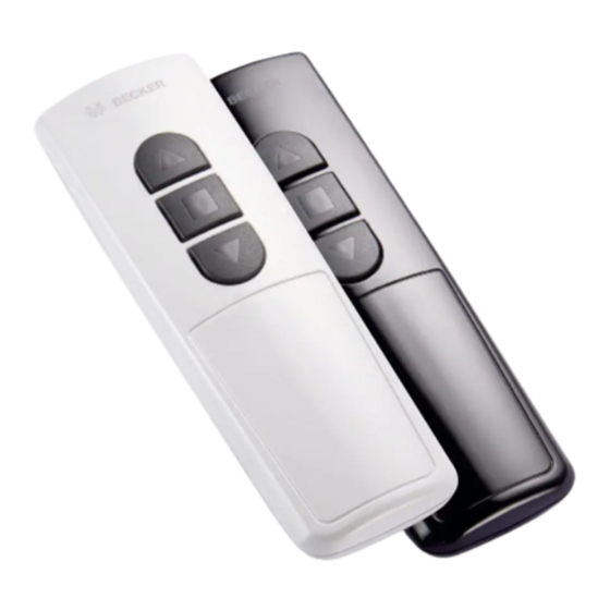 Becker Centronic SunWindControl SWC241-II Instrucciones De Montaje Y De Servicio