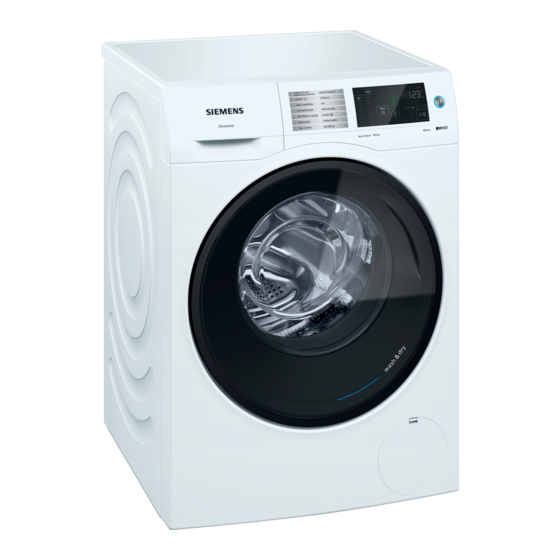 Siemens WD14U540ES Manual De Instrucciones