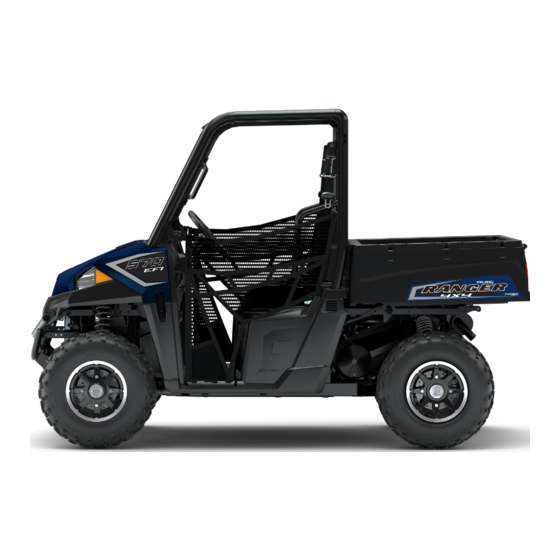 Polaris RANGER 2018 Serie Manuales