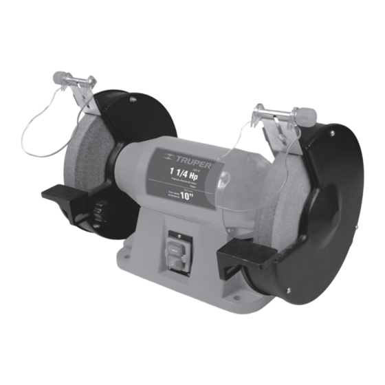 Truper ESBA-1-1/4X10 Instructivo