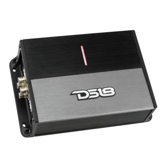 DS18 ION600.1D Manual Del Usuario