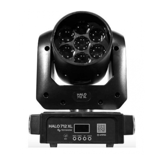 TECshow HALO 712 XL Manuales