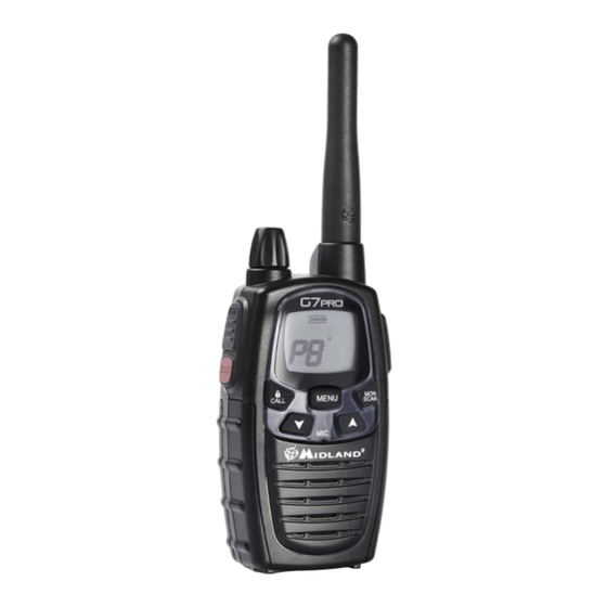 Midland G7 Pro Manual Del Usuario