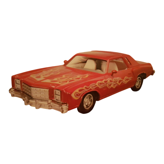 REVELL 77 CHEVROLET MONTE CARLO Manual De Instrucciones