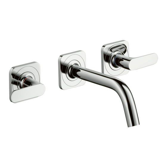 Hansgrohe AXOR Citterio M 34313000 Instrucciones De Montaje