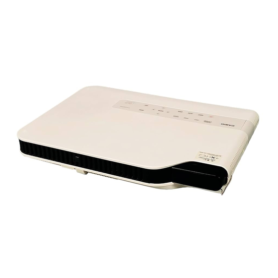Casio XJ-A140V Guia Del Usuario