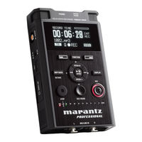 Marantz professional PMD561 Guia Del Usuario