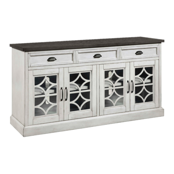 Whalen Bayside Furnishings CSC72TC-10 1414556 Instrucciones De Montaje