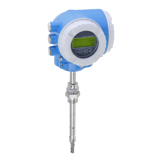 Endress+Hauser Proline t-mass I 300 Manual De Usuario