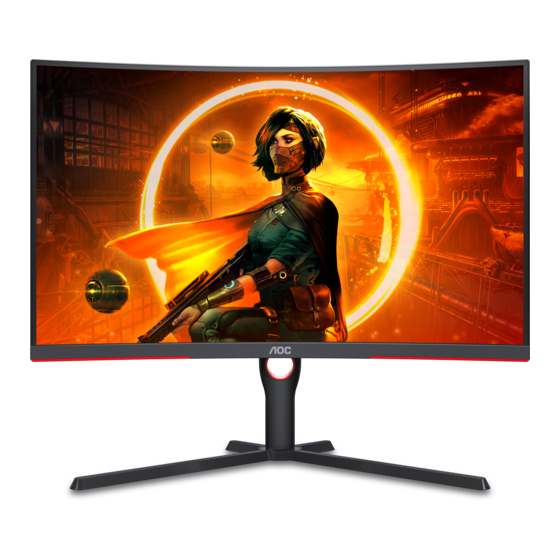 AOC CQ32G3SU Manual Del Usuario