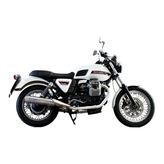 MOTO GUZZI V7 Classic Manual Para Talleres De Servicio
