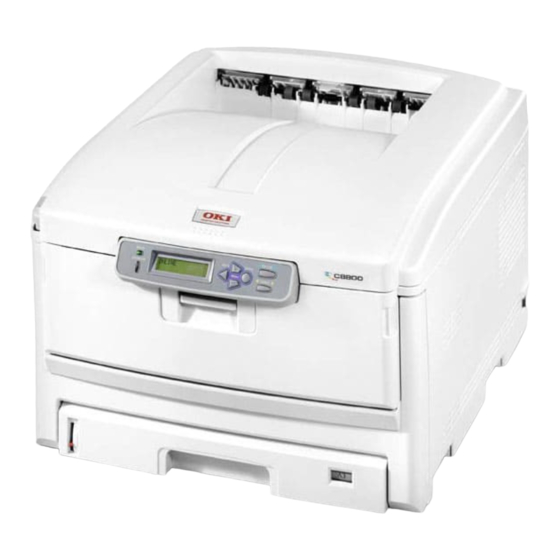 Oki C8800 Serie Guía De Referencia Rápida