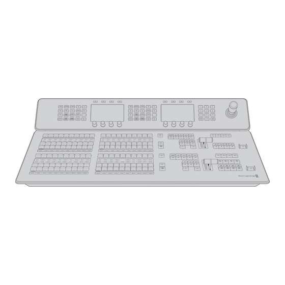 Blackmagic Design ATEM 1 M/E Manual De Instalación Y Funcionamiento
