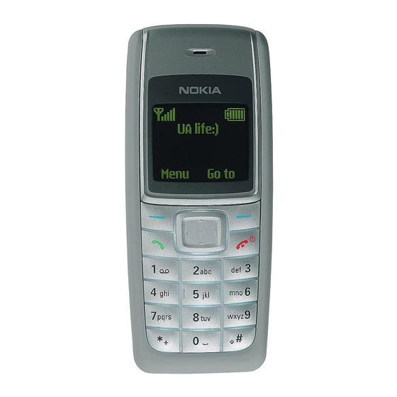 Nokia 1112 Manual Del Usuario