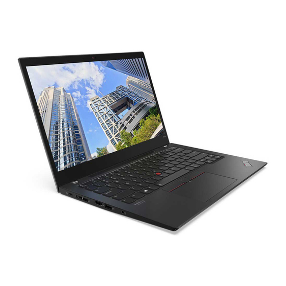 Lenovo ThinkPad T14s Gen 1 Guía De Configuración