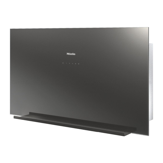 Miele DA 9090 W Instrucciones De Manejo Y Montaje