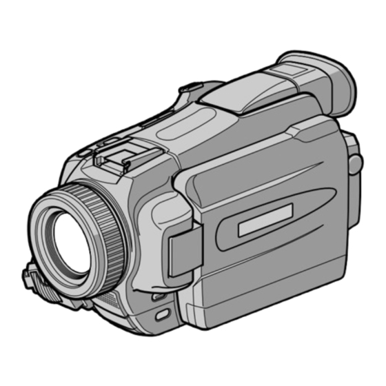 Sony DCR-TRV16 Manual De Instrucciones