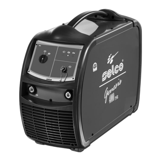 Selco Genesis 4000 PSR Instrucciones De Uso