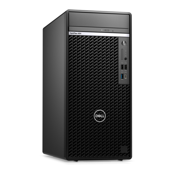 Dell OptiPlex XE4 Tower Configuración Y Especificaciones