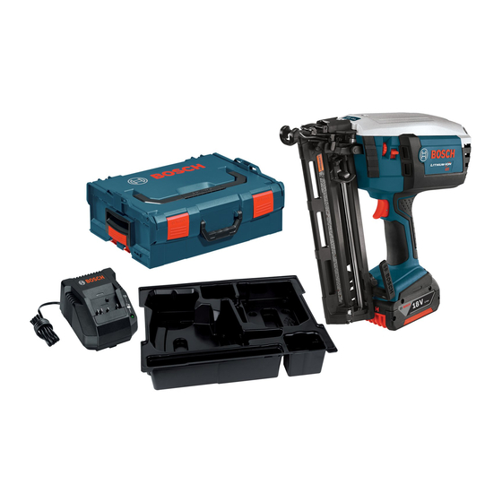Bosch FNH180K-16 Instrucciones De Funcionamiento Y Seguridad