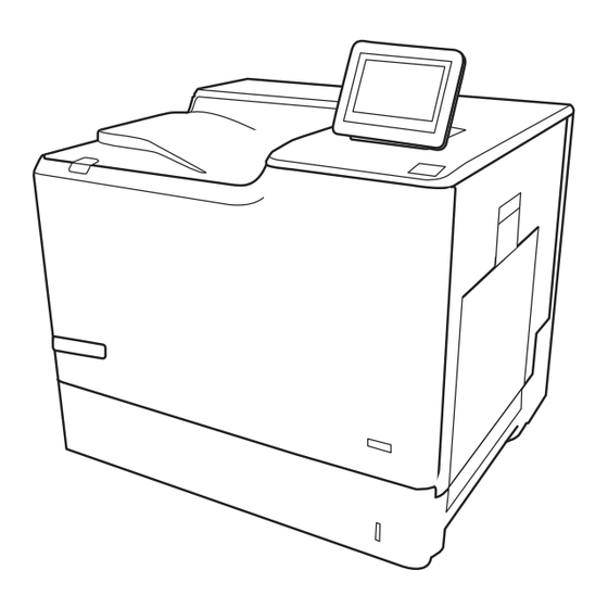 HP LaserJet Managed E65150 Guia Del Usuario