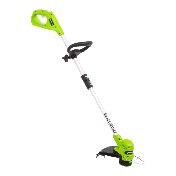 GreenWorks STF309 Manual Del Operador