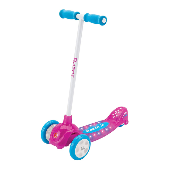 Razor Jr Lil' Pop Manual Del Usuario