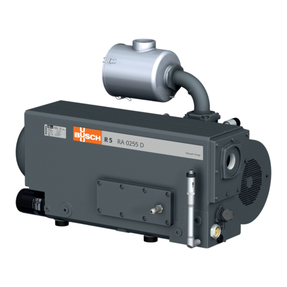 BUSCH R 5 ATEX Manual De Instrucciones