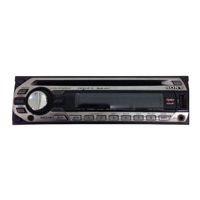 Sony CDX-GT470US Manual De Instrucciones