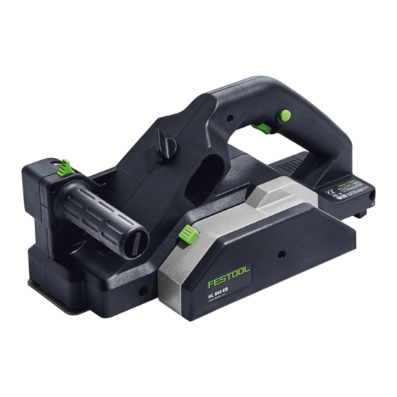 Festool HL 850 E Manual De Instrucciones Original