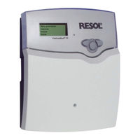 Resol DeltaSol M Manual De Instrucciones