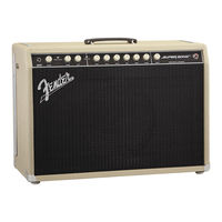 Fender Super-Sonic 112 COMBO Instrucciones De Funcionamiento