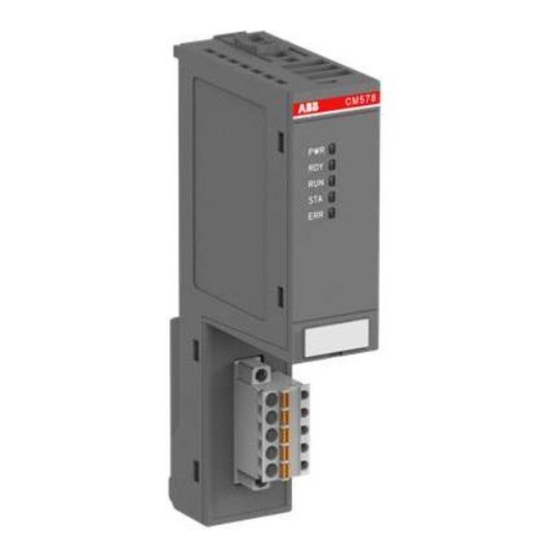 ABB CM578-CN Instrucciones De Montaje