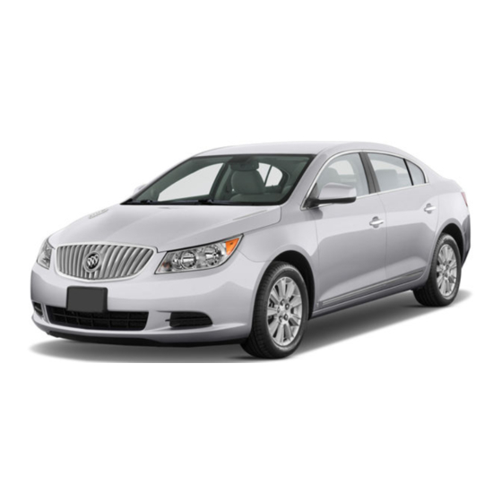 Buick LaCrosse Manuales