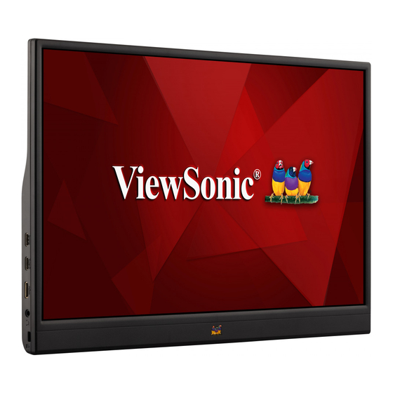 ViewSonic VA1655 Guia Del Usuario