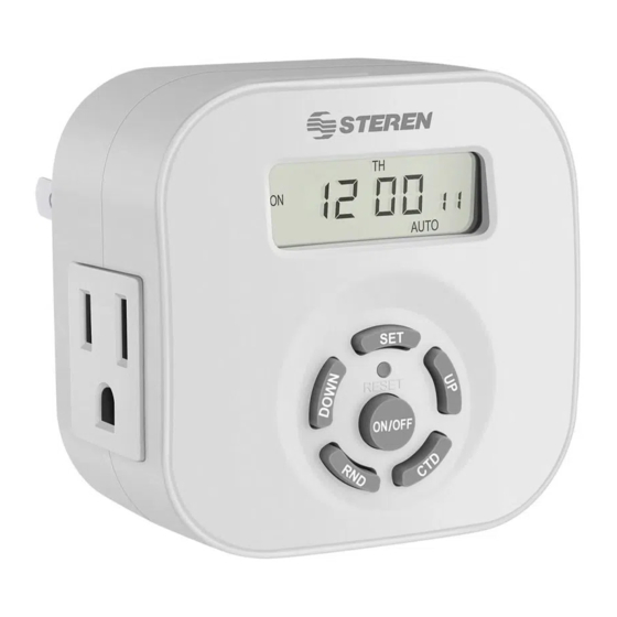 Steren TEMP-20E Manual De Instrucciones