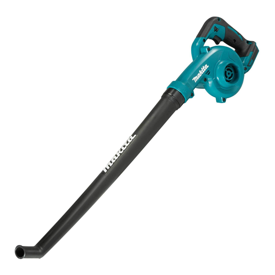 Makita DUB186 Manual De Instrucciones