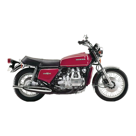 Honda GL1000 Manuales