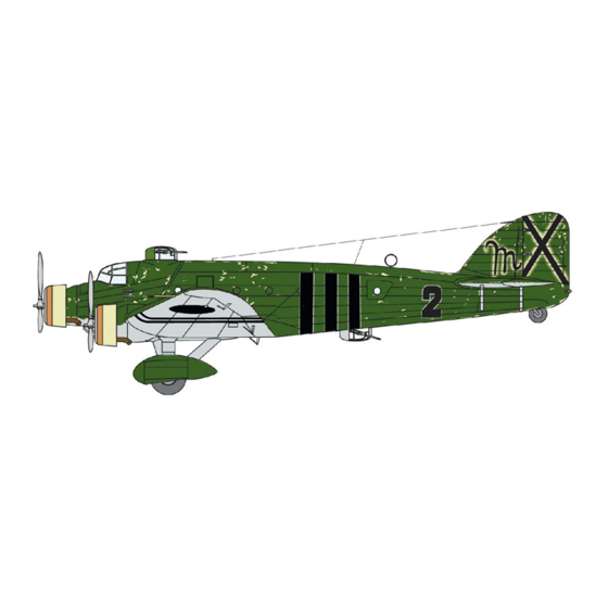 Italeri SM.81 Pipistrello Manual De Instrucciones