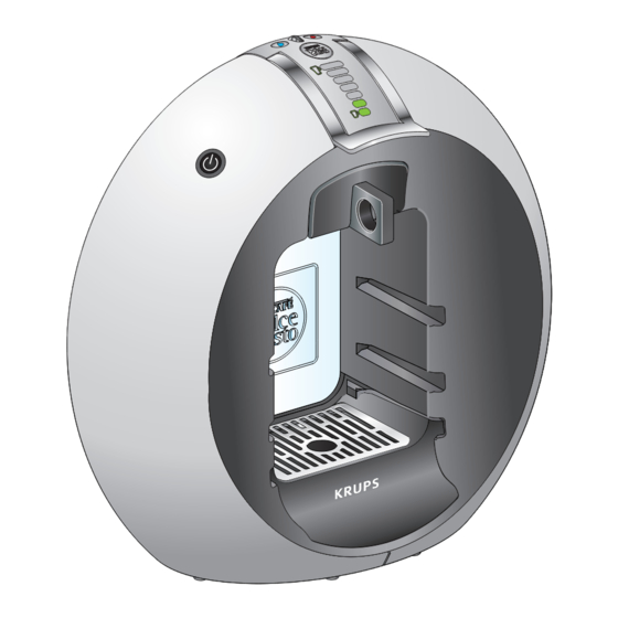 Krups Nescafe Dolce Gusto CIRCOLO FLOW STOP Manual Del Usuario
