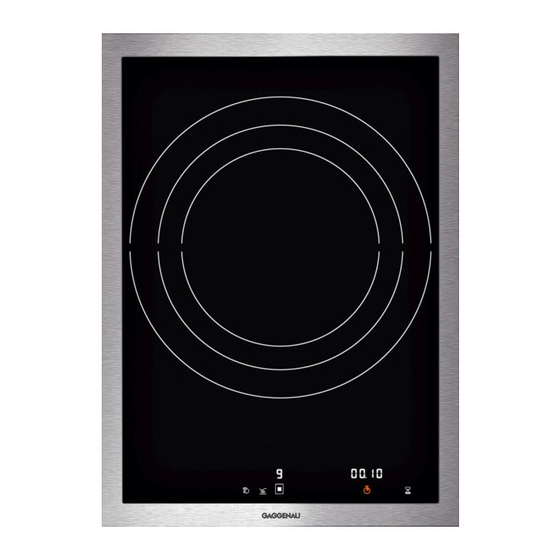 Gaggenau VI 414 Instrucciones De Uso