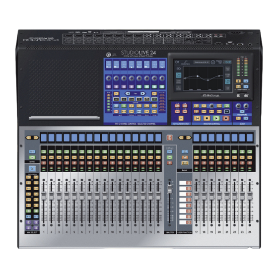 PRESONUS StudioLive III Serie Guía De Interconexión